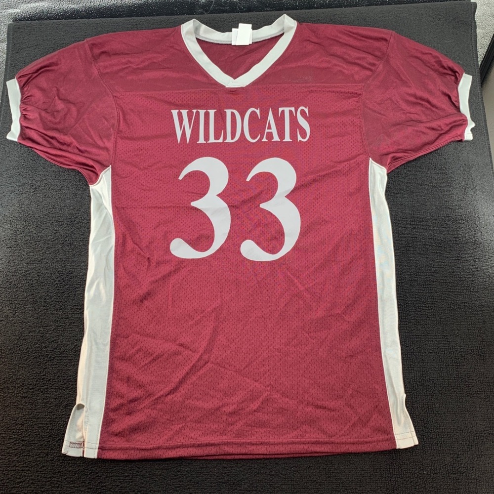 Maroon Wildcats Number 33‎ Football Jersey Adult XL Universal Athletics